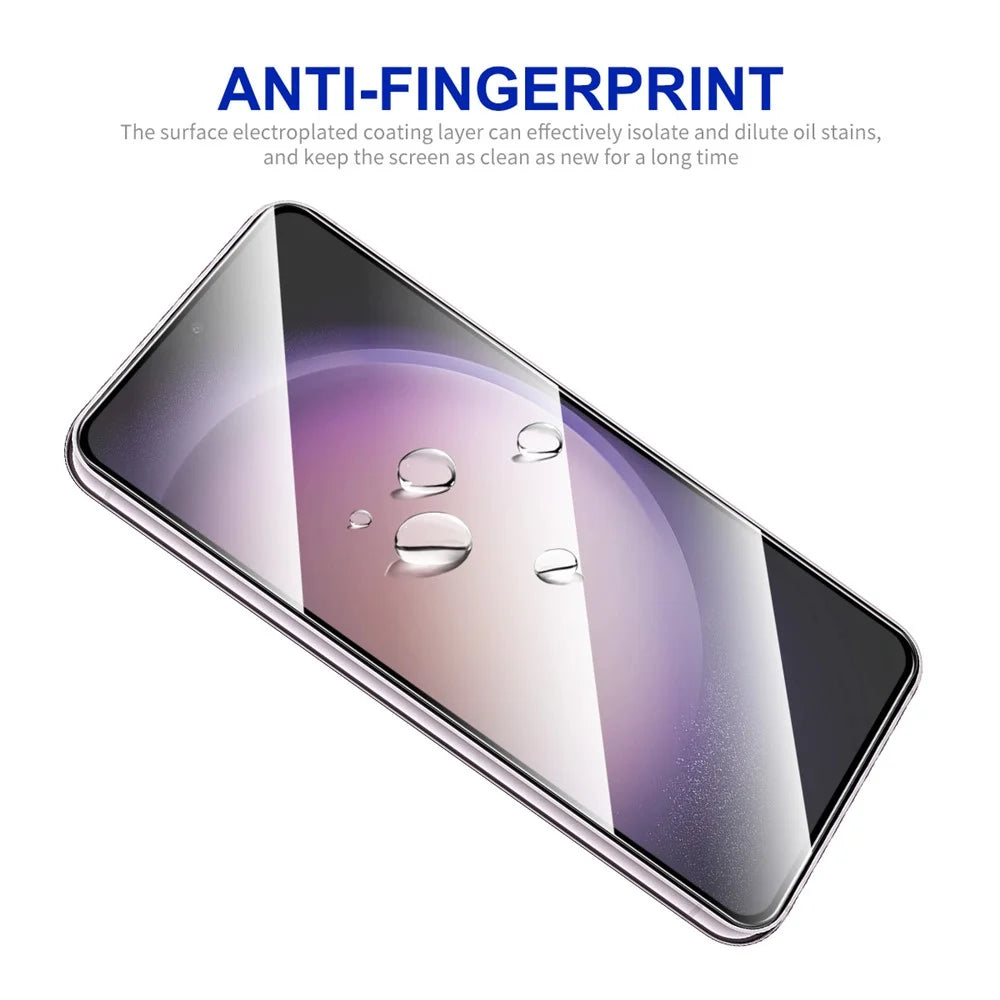 ENKAY HAT PRINCE 5Pcs for Samsung Galaxy S25 / S24 0.18mm Full Glue HD Screen Protector (Fingerprint Unlock) - 6