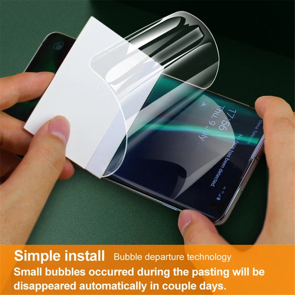 IMAK 2Pcs  /  Set Hydrogel Film III for OnePlus 12 5G TPU Film Touch Sensitive HD Screen Protector - 6