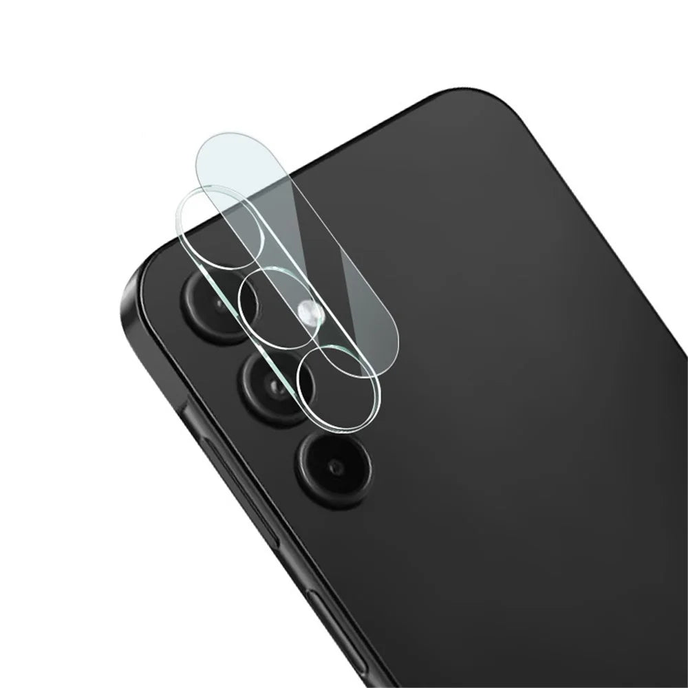 IMAK For Samsung Galaxy A55 5G Camera Lens Protector Tempered Glass+Acrylic Lens Cap Anti-Scratch - 1
