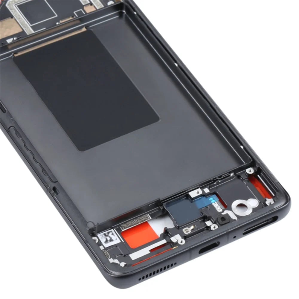 For Xiaomi 12 Pro 5G / 12S Pro 5G / 12 Pro (Dimensity) 5G Phone Middle Plate Frame Repair Part (A-Side) (without Logo) - 5