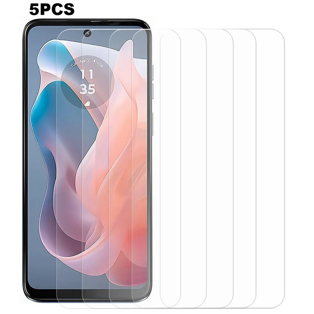 5PCS For Motorola Moto G Play (2024) 4G Tempered Glass Screen Protector 0.3mm 2.5D Film - 1