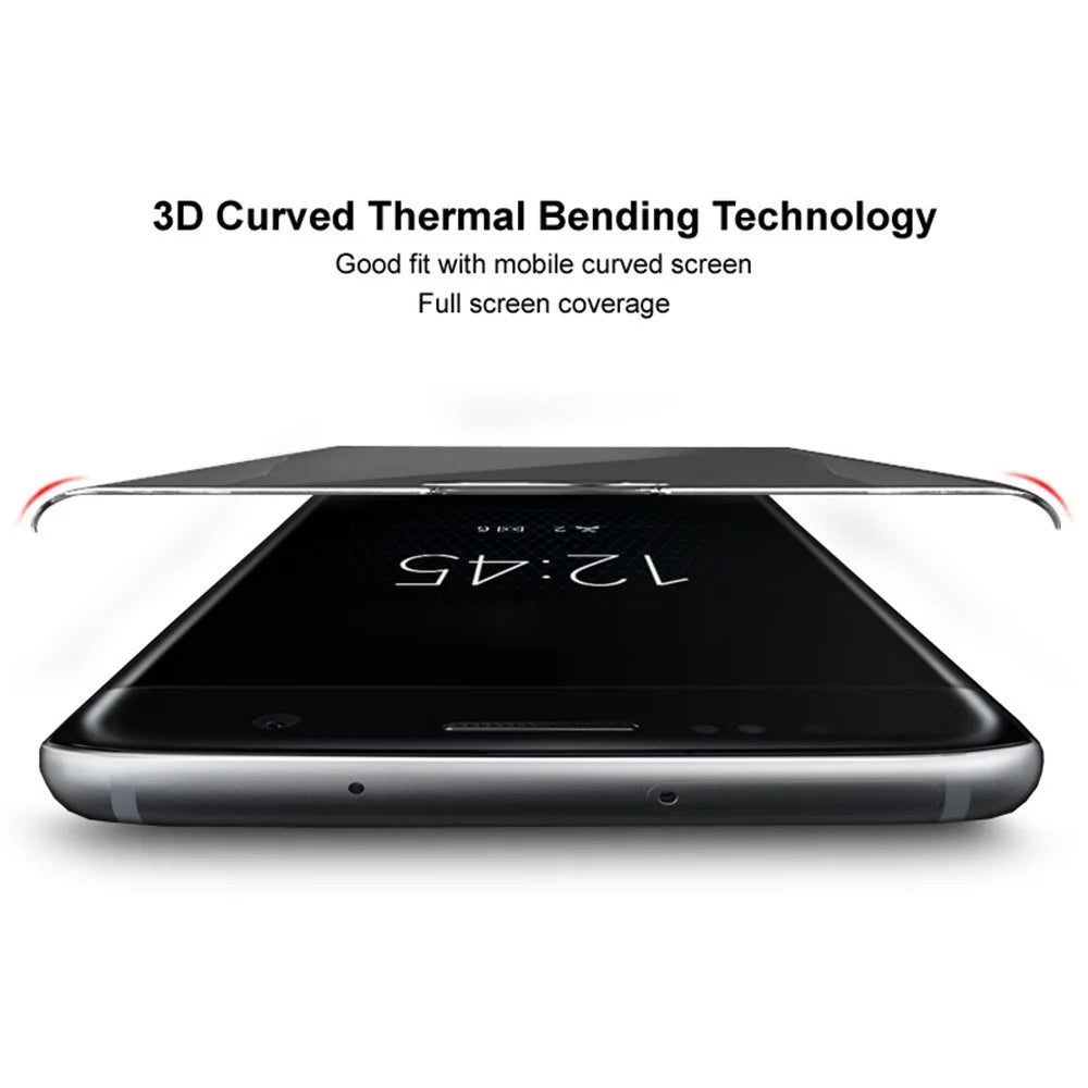 IMAK For OnePlus Ace 3 5G / 12R 5G Tempered Glass Screen Protector Anti-Spy, 3D Curved - 4