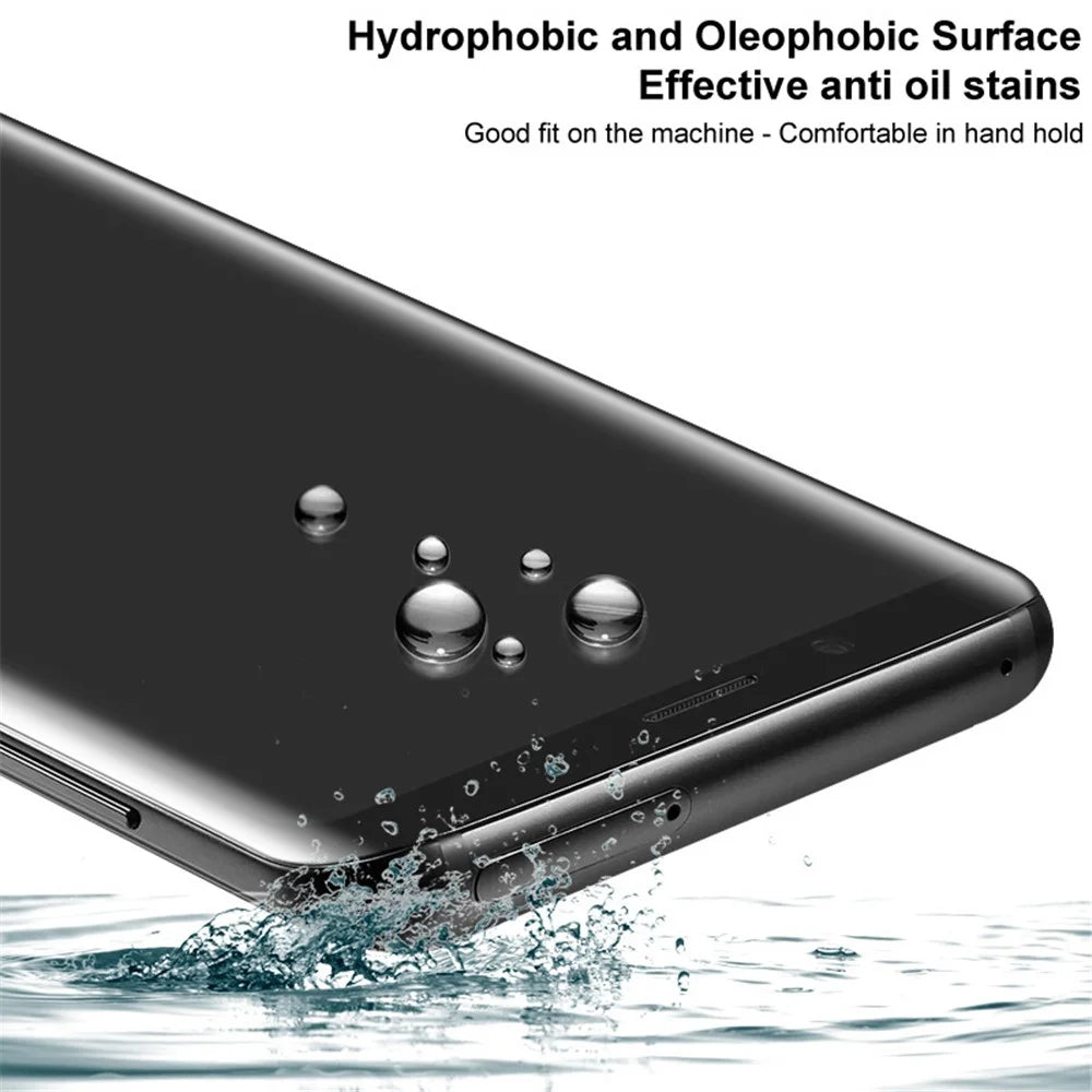 IMAK For OnePlus Ace 3 5G / 12R 5G Tempered Glass Screen Protector Anti-Spy, 3D Curved - 7