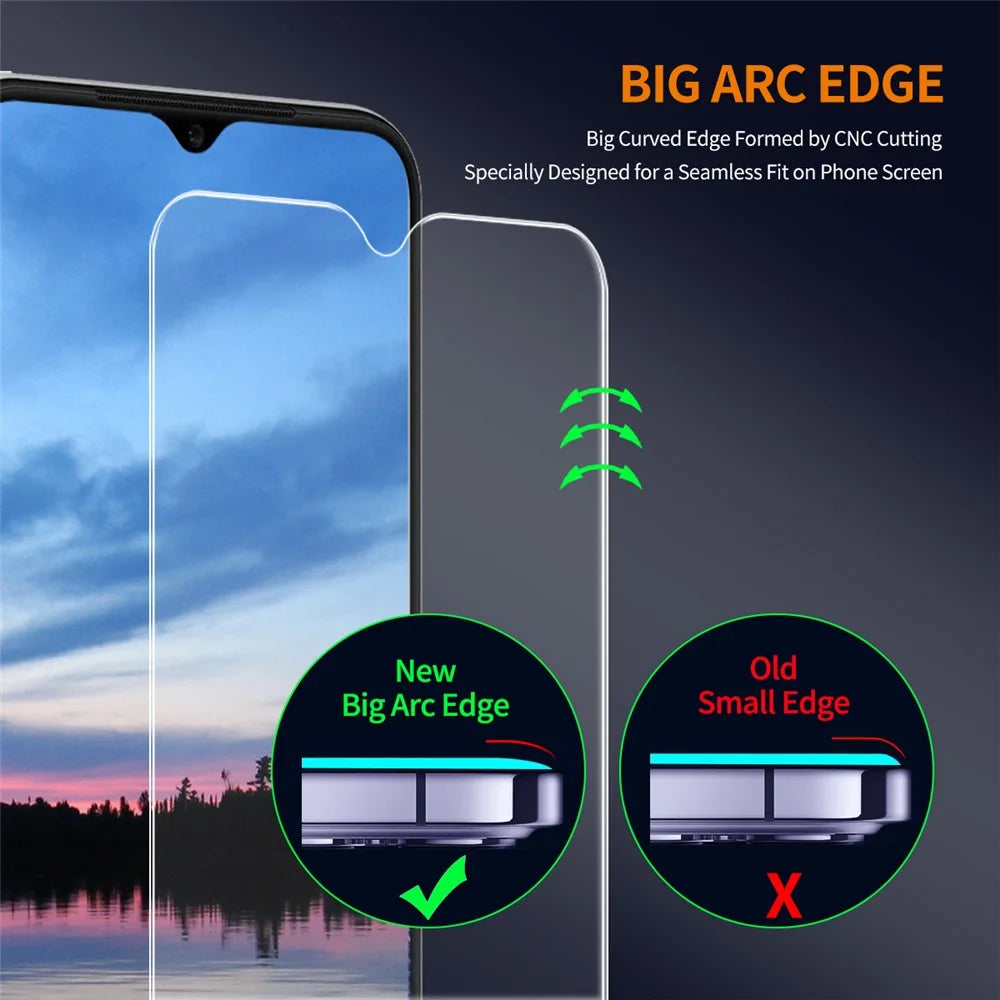 ENKAY HAT PRINCE 10Pcs For Nokia C12 4G Screen Protector High Aluminum-silicon Glass 9H Hardness No Bubbles - 3