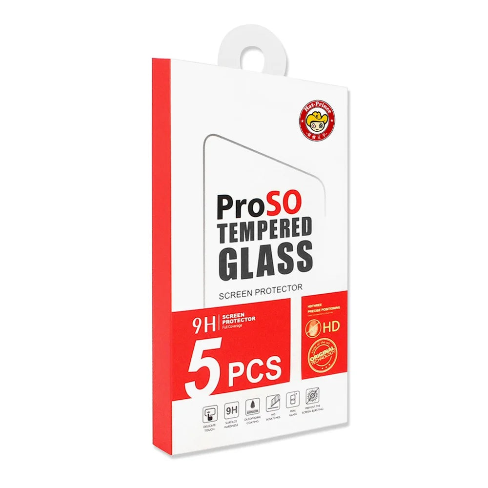 ENKAY HAT PRINCE 5Pcs For Oppo A58 4G  /  A98 5G Ultra Clear Screen Protector High Aluminum-silicon Glass Film - 7