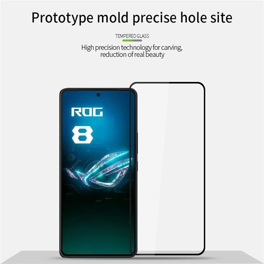 MOFI JK Tempered Glass Film Series-1 for Asus ROG Phone 8 5G / Phone 8 Pro 5G Screen Protector Full Glue Clear Film - 7