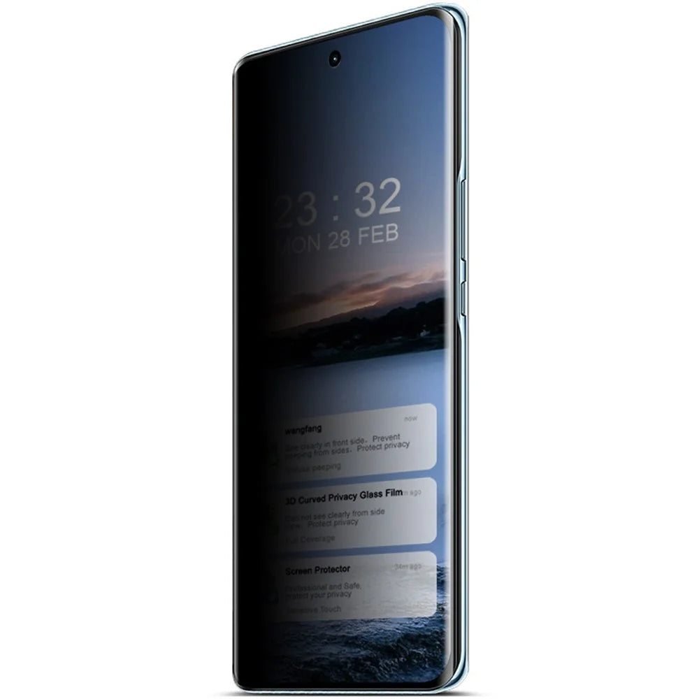 IMAK For vivo X50 5G Full Screen Protectors 3D Curved Anti-Spy Phone Film - 6