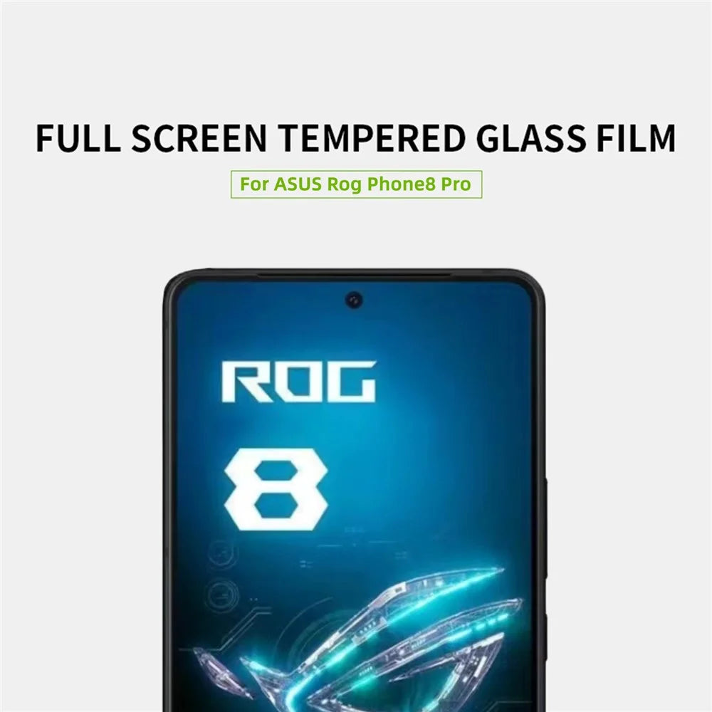 MOFI JK Tempered Glass Film Series-1 for Asus ROG Phone 8 Pro 5G / Phone 8 5G Screen Protector Full Glue - 3