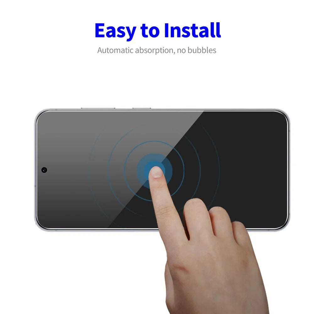 ENKAY HAT PRINCE 5Pcs For Samsung Galaxy S25 / S24 Privacy Screen Protector Anti-Glare Anti-Spy Film - 6