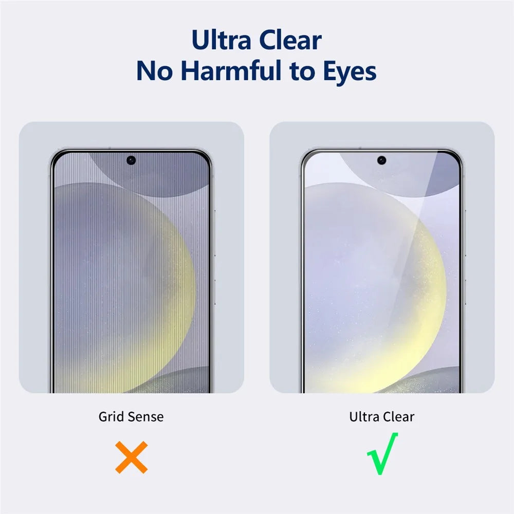 ENKAY HAT PRINCE 5Pcs For Samsung Galaxy S25 / S24 Screen Protector Silk Printing Anti-Peep HD Clear Film - 6