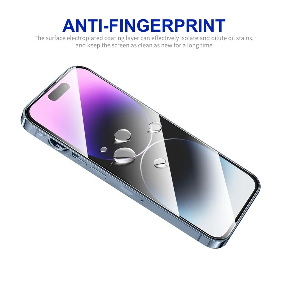 ENKAY HAT PRINCE For iPhone 14 Pro Max High Aluminium-silicon Glass Film Screen Protector Full Glue - 6