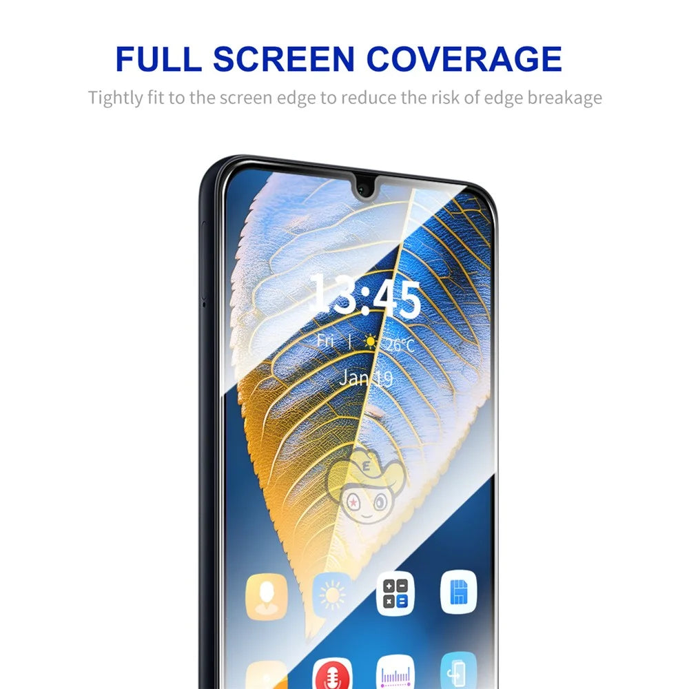 ENKAY HAT PRINCE For Samsung Galaxy A05s 4G / A05 4G Silk Printing Film High Aluminium-silicon Glass Screen Protector - 3