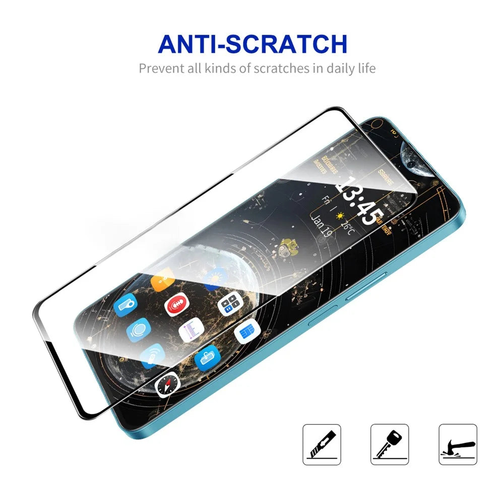 ENKAY HAT PRINCE 5Pcs for Motorola Moto G Play (2024) 4G Screen Protector 2.5D 9H Silk Printing Film - 4