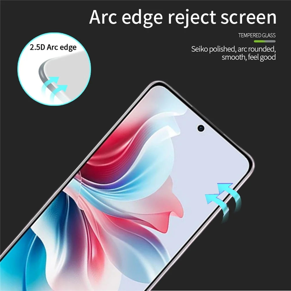 PINWUYO JK Tempered Glass Film Series-2 for Oppo Reno11 F 5G Full Screen Protector Anti-explosion - 6