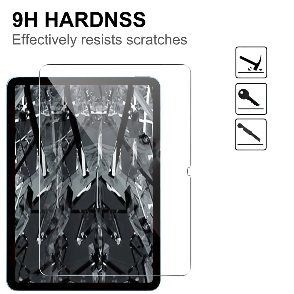 For iPad Air 11 (2026) / (2025) / (2024) Arc Edge Film Tempered Glass Anti-Fingerprint Full Screen Protector - 3