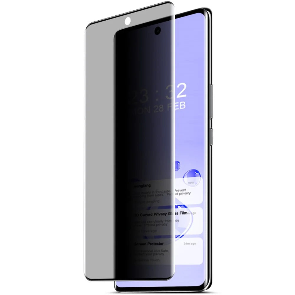 IMAK For vivo V30 5G / V30 Pro 5G Anti-peep Film 3D Curved Tempered Glass Screen Protector - 5
