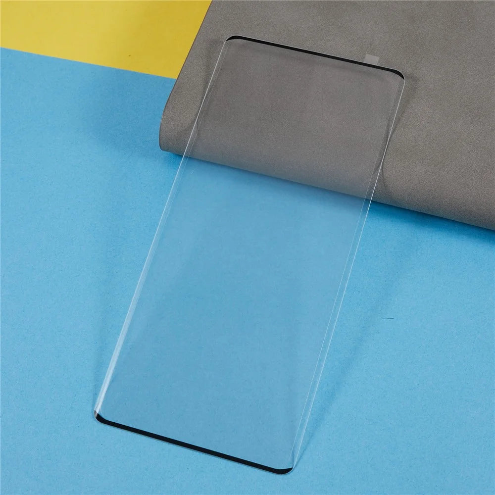 For Xiaomi Redmi Note 13 Pro+ 5G / Honor 80 5G Tempered Glass Screen Film Silk Printing Curved Side Glue Screen Protector - 3