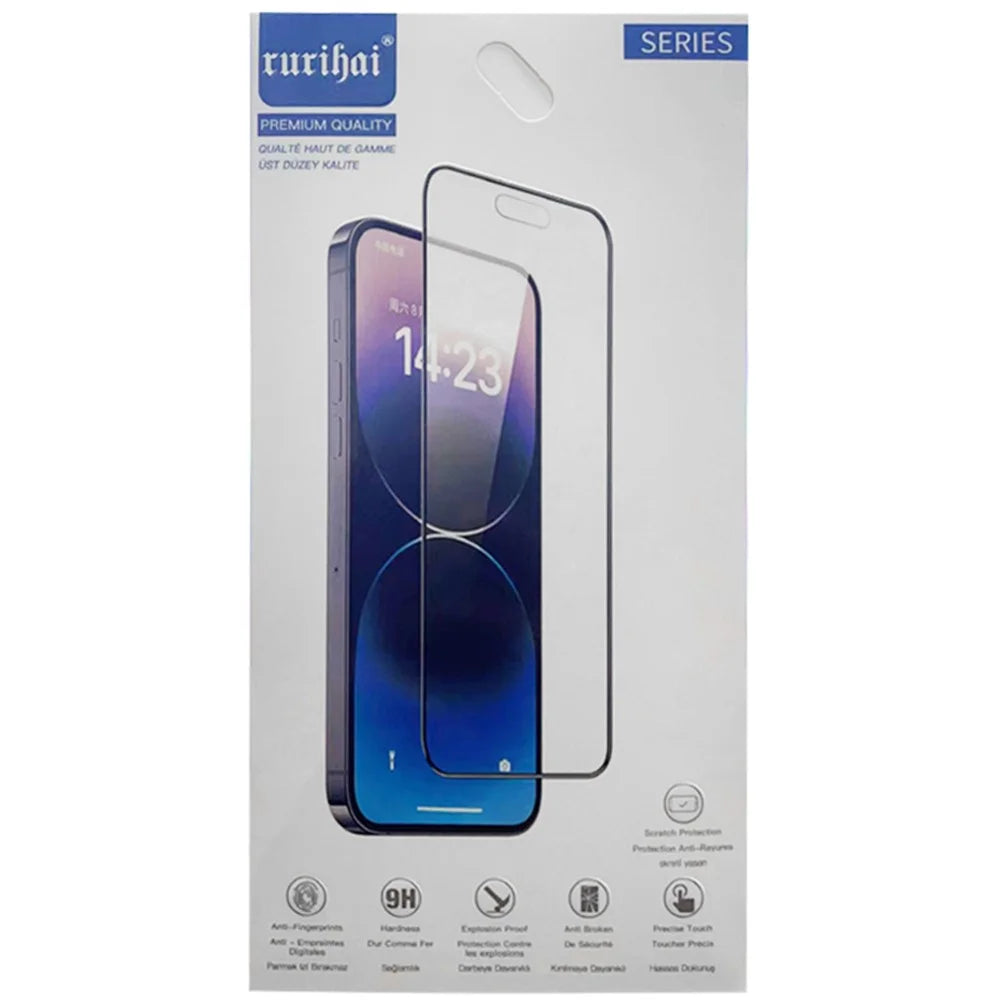 RURIHAI 10Pcs For Asus Zenfone 11 Ultra 5G Secondary Hardening Screen Protector 0.26mm High Aluminum-silicon Glass Film - 7