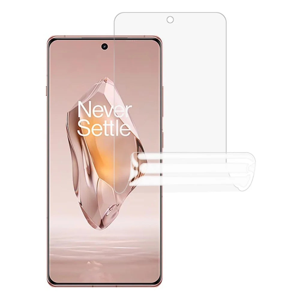 For OnePlus Ace 3 5G / 12R 5G Hydrogel Film Transparent Soft TPU Full Covering Screen Protector - 1