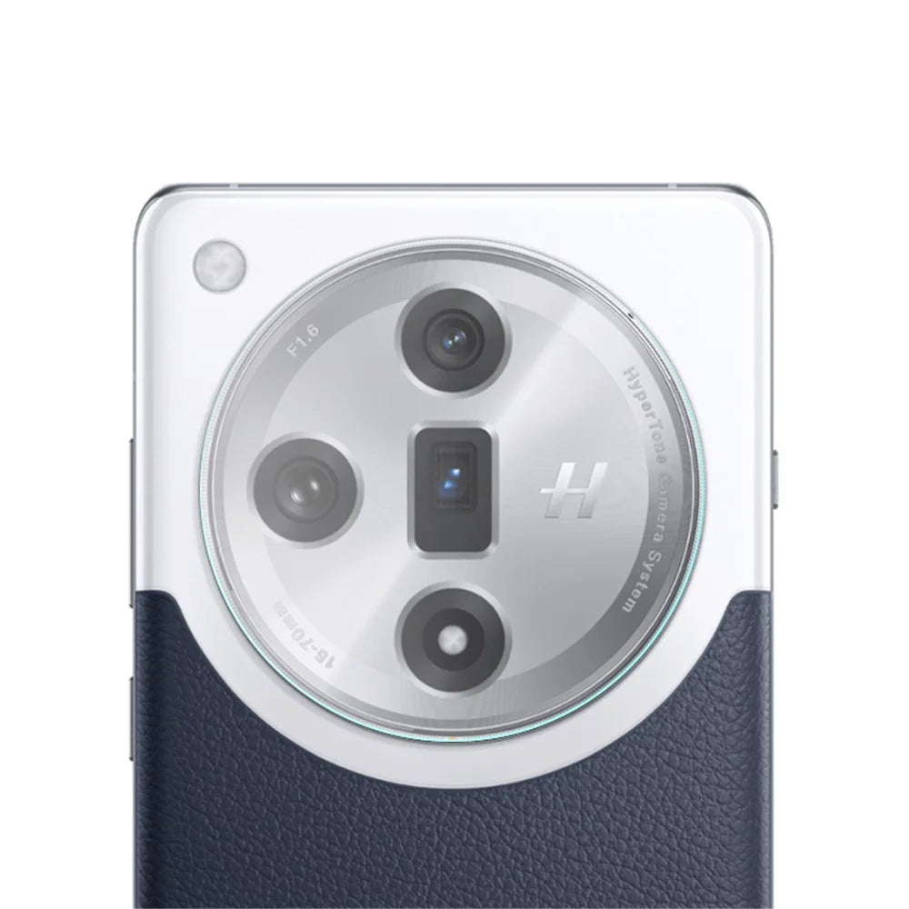 RURIHAI For Oppo Find X7 5G Camera Lens Protector HD Clear High Aluminium-silicon Glass Lens Film - 3