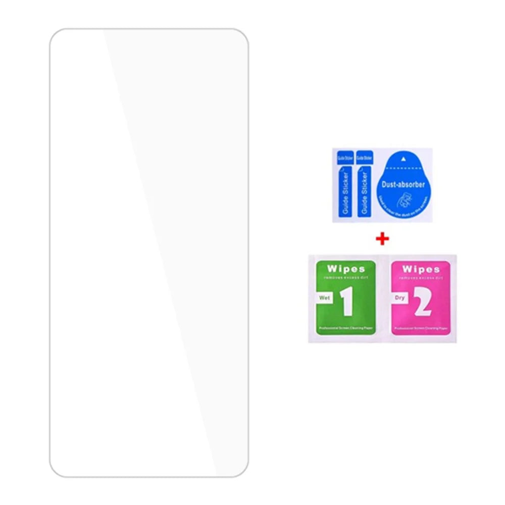 100Pcs For TECNO Camon 16 Screen Protector High Transparency Tempered Glass Film (No Package, with Wipes Set, Dust-absorber, Guide Sticker) - 2
