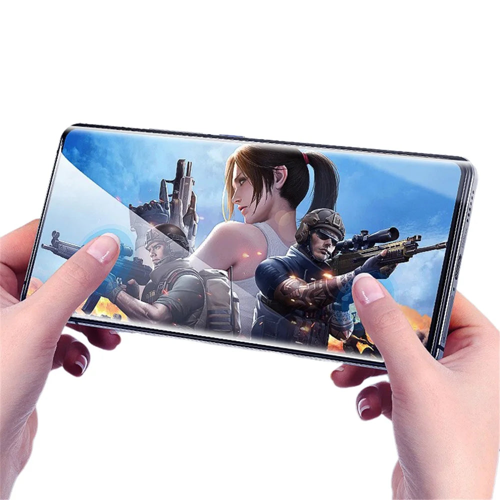 RURIHAI For Honor 100 5G Film 3D Curved 0.3mm Screen Protector (Support Fingerprint Unlock) - 6