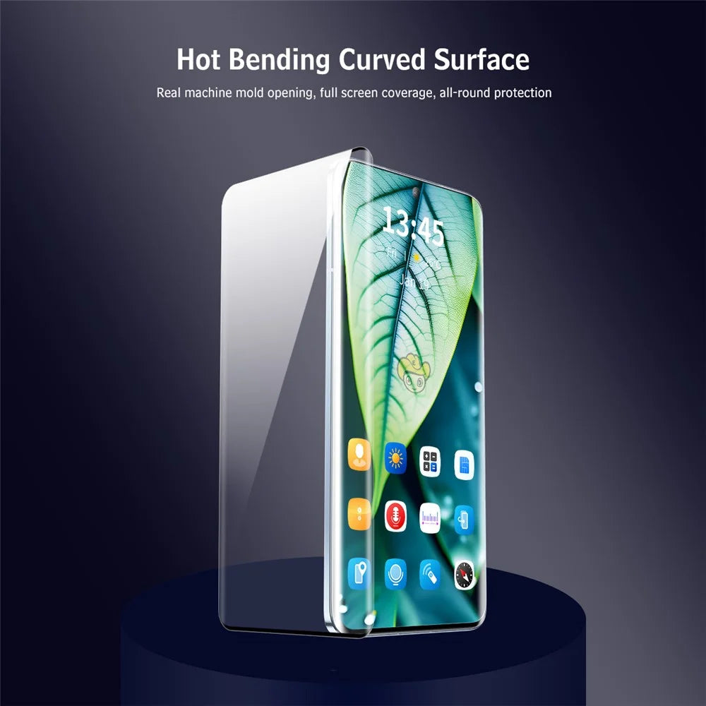 ENKAY HAT PRINCE For Huawei nova 10 4G Screen Protector Hot Bending High Aluminum-Silicon Glass Film Support Fingerprint Unlock - 4