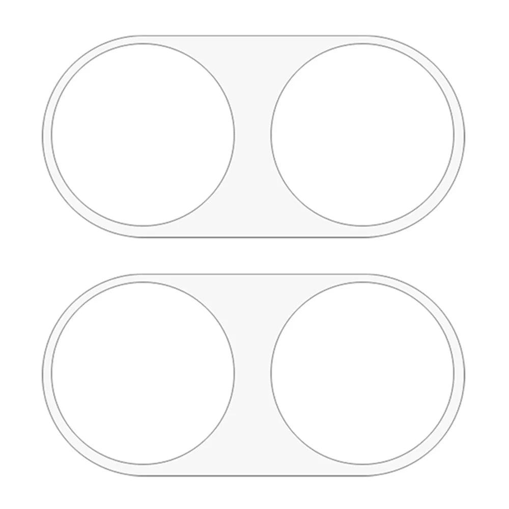 2PCS For Nothing Phone (2a) Slim-Fit Camera Lens Film Dustproof Tempered Glass Rear Lens Protector - 2