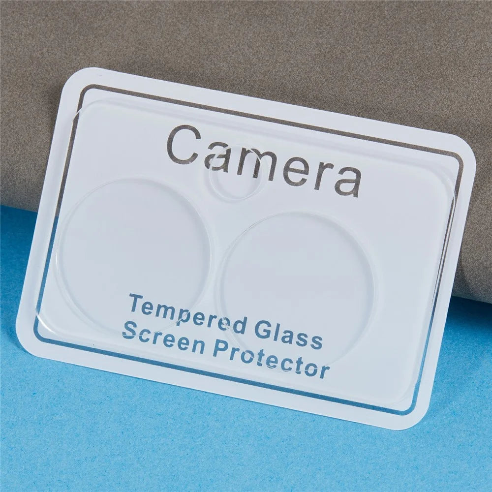 2Pcs For Oppo Reno11 F 5G Rear Lens Protector HD Clear Tempered Glass Phone Lens Film (3D Arc Edge) - 3
