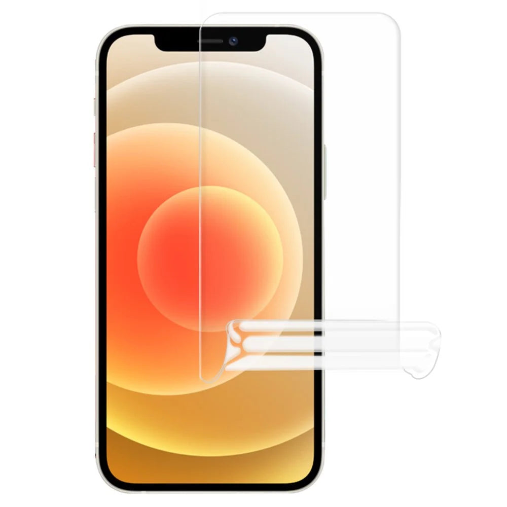 For iPhone 11 Clear Screen Protector Anti-Fingerprint TPU Hydrogel Screen Film - 2