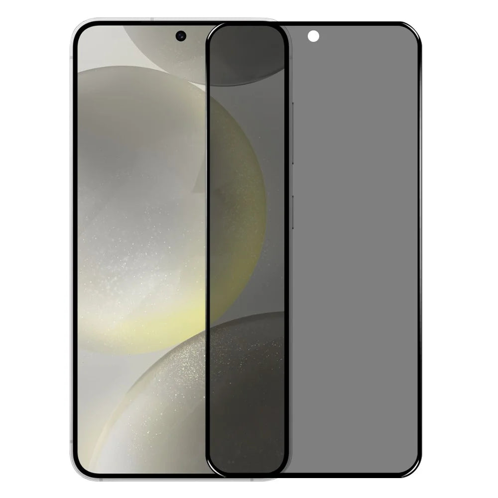 NORTHJO A++ For Samsung Galaxy S24 Screen Protector 0.15mm Anti-Spy Anti-fingerprint Film  - Black - 1