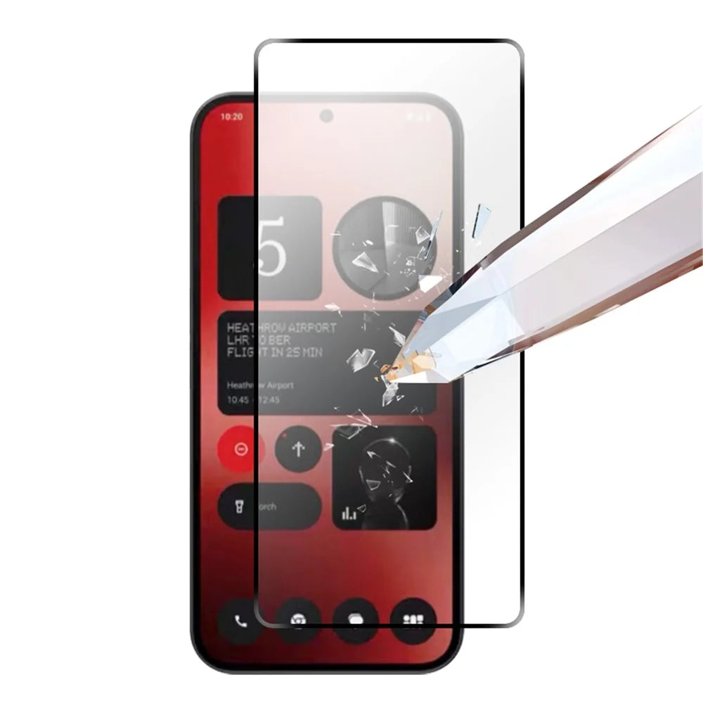RURIHAI 10Pcs For Nothing Phone (2a) Plus / Phone (2a) Screen Protector Ultra Resistant High Aluminum-Silicon Glass Film - 4