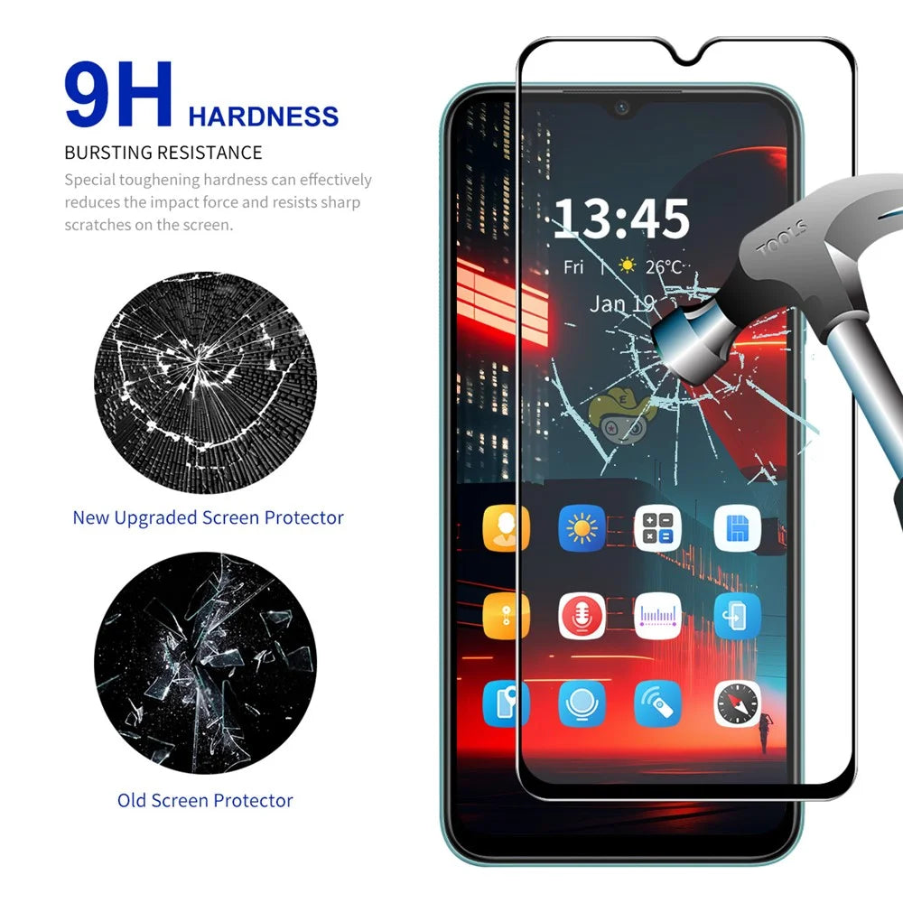 ENKAY HAT PRINCE 5Pcs for vivo T2x 5G Screen Protector 0.26mm 9H 2.5D High Aluminium-silicon Glass Film - 3