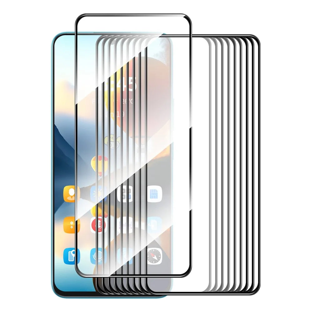 ENKAY HAT PRINCE 10Pcs for Infinix Hot 12 4G Explosion-Proof Phone Screen Protector 0.26mm 9H 2.5D - 1