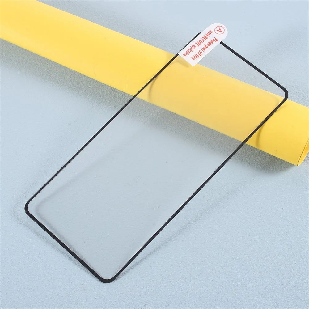 For Huawei nova 12s 4G / nova 11 / nova 12 Lite 4G Tempered Glass Electroplating Anti-Fingerprint Silk Printing Full Glue Screen Protector - 6