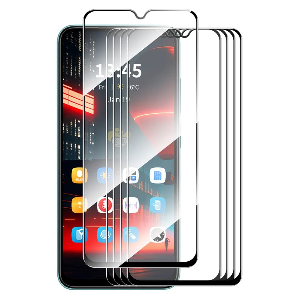 ENKAY HAT PRINCE 5Pcs for TCL 30 XE 5G Screen Protector High Aluminium-silicon Glass Film 0.26mm 9H Surface Hardness - 1