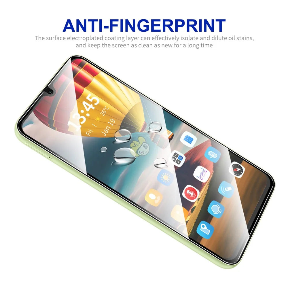 ENKAY HAT PRINCE 5Pcs for TCL 505 Screen Protector High Aluminium-silicon Glass Film Silk Printing Full Glue - 5