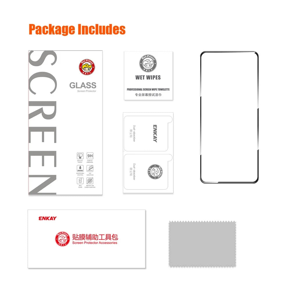 ENKAY HAT PRINCE for Motorola Moto G 5G (2023) Screen Protector Ultra Clear Complete Covering 2.5D Film - 7