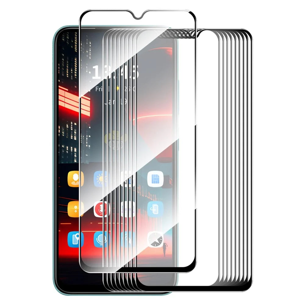 ENKAY HAT PRINCE 10Pcs for ZTE Blade V40 Design Screen Protector High Touch Sensitivity High Aluminium-silicon Glass Film - 1