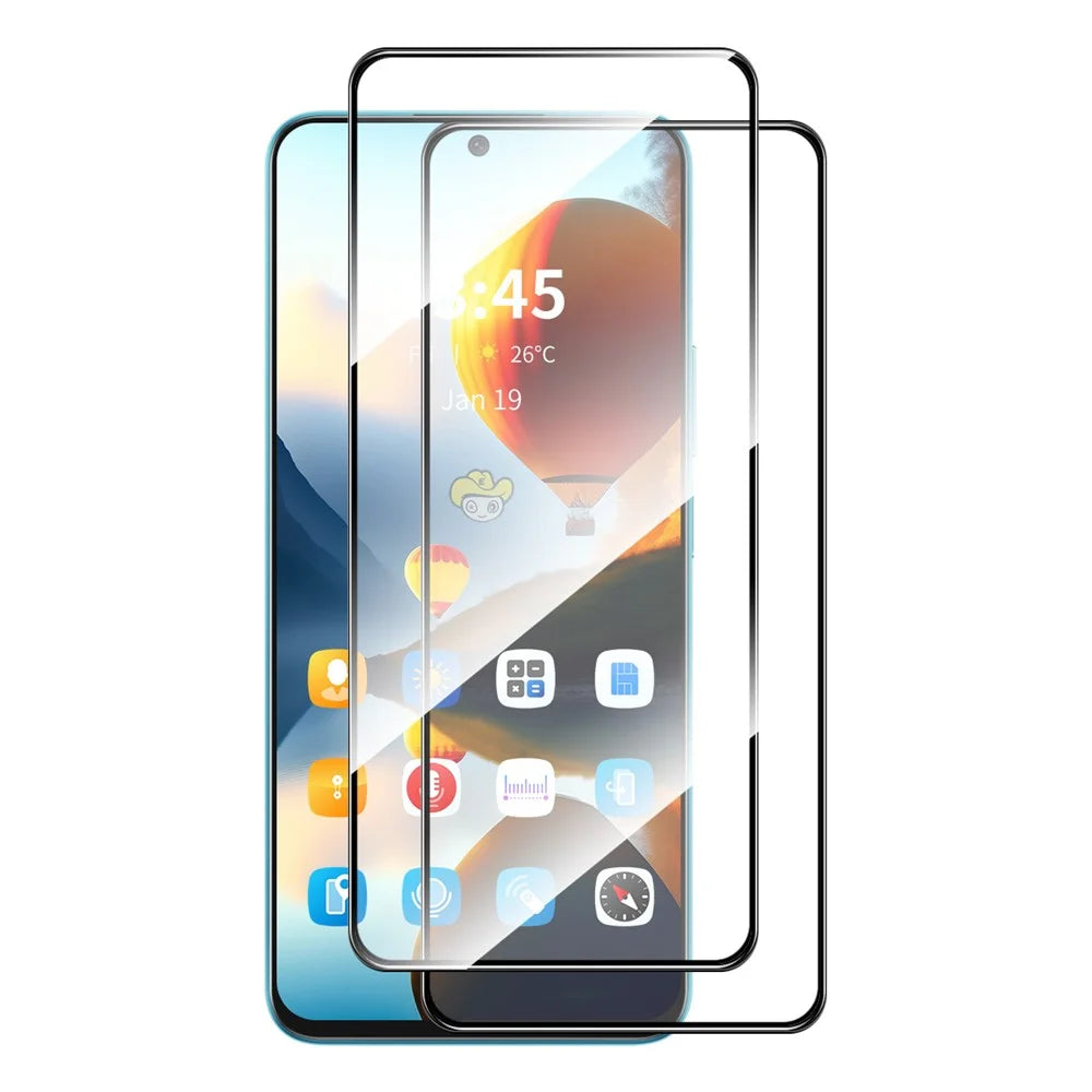 ENKAY HAT PRINCE 2Pcs for Realme C67 4G Screen Protector 0.26mm Ultra Clear Explosion-proof Film - 1