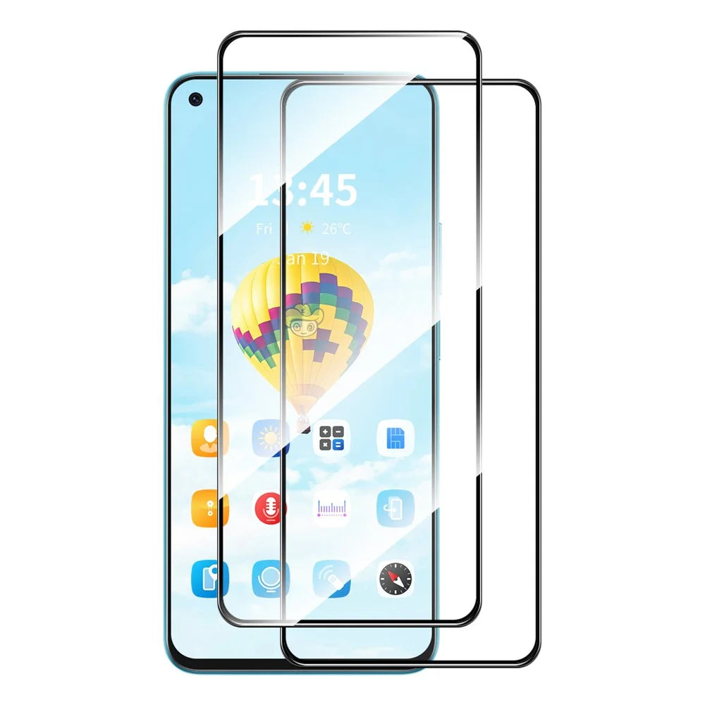 ENKAY HAT PRINCE 2Pcs for Realme GT2 Pro High Aluminium-silicon Glass Screen Protector 0.26mm 9H 2.5D Full Screen Film - 1