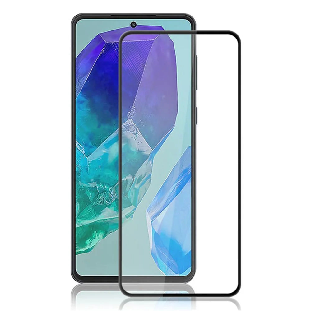 MOCOLO For Samsung Galaxy M55 5G / C55 5G / F55 5G Screen Protector Secondary Strengthening Full Glue Film, Black - 1