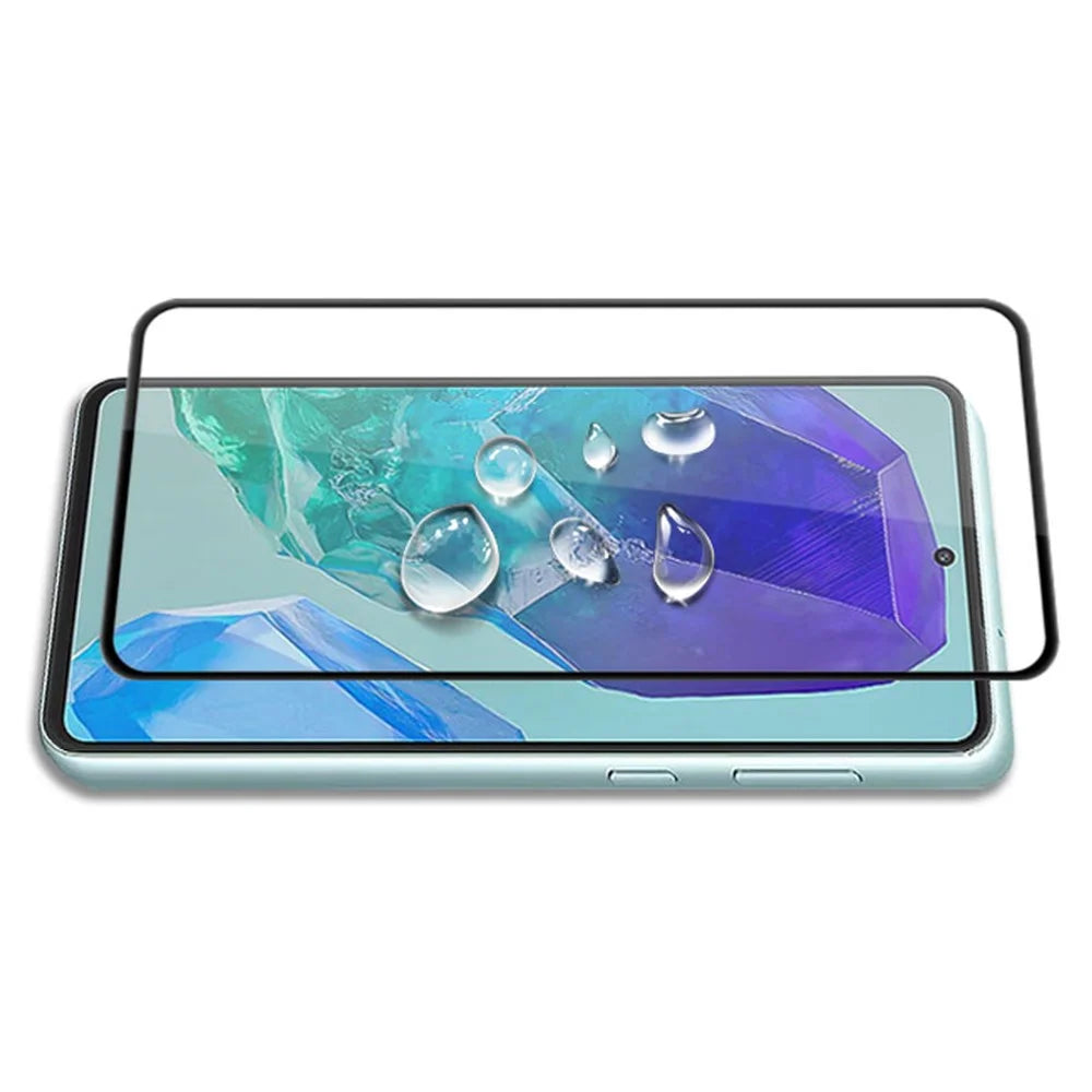 MOCOLO For Samsung Galaxy M55 5G / C55 5G / F55 5G Screen Protector Secondary Strengthening Full Glue Film, Black - 4