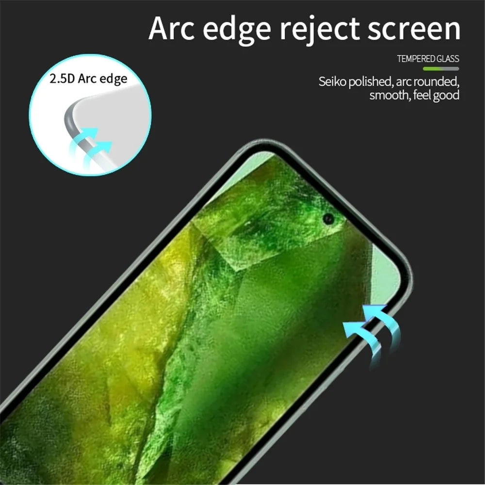 PINWUYO JK Series-2 for Google Pixel 8a Screen Protector High Aluminum-silicon Glass HD Clear Screen Film - 6
