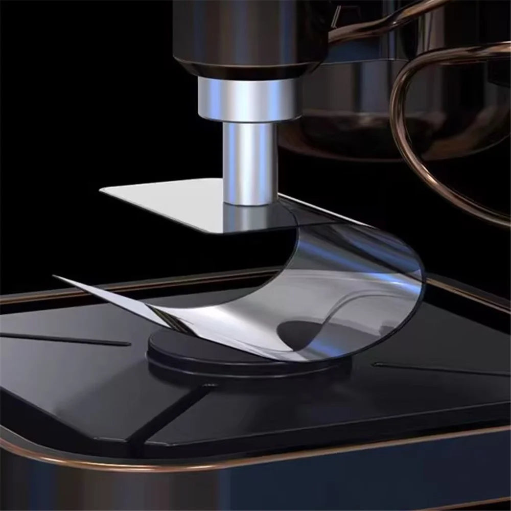 For iPhone 13 Pro Max / 14 Plus Screen Protector High Transparency PET Film Easy to Install - 6