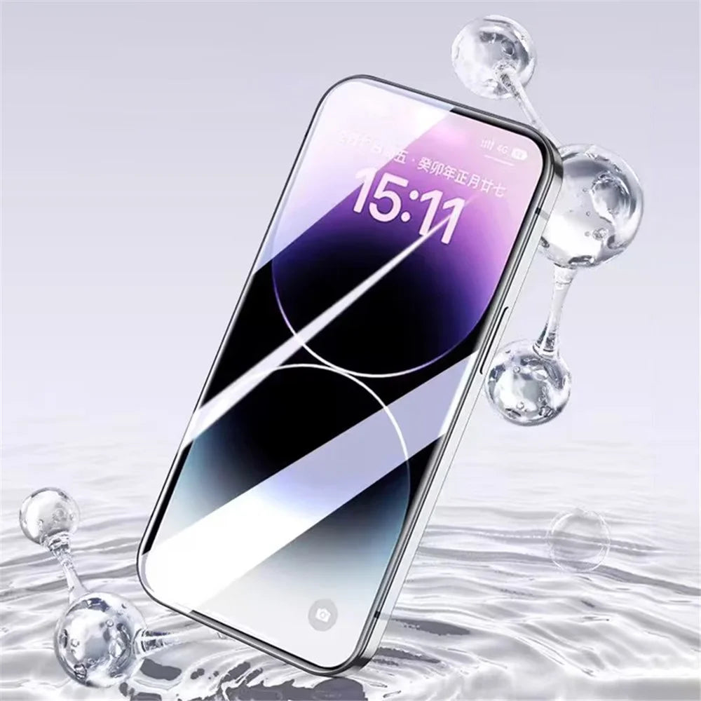 For iPhone 12 / 12 Pro 6.1 inch Clear PET Screen Protector Easy Install Anti-scratch Phone Screen Covering Film - 3