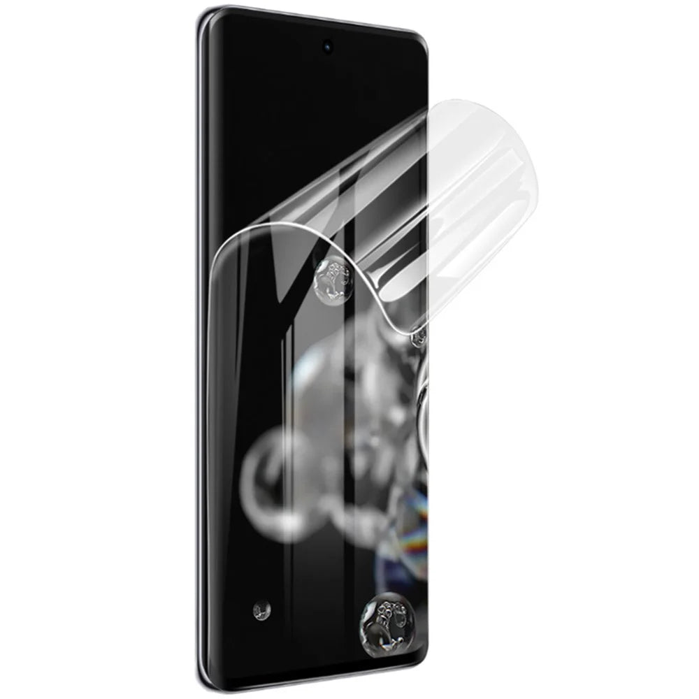 IMAK 2Pcs / Set Hydrogel Film III for Honor X50 GT 5G Soft TPU HD Screen Protector Full Glue Protective Film - 4
