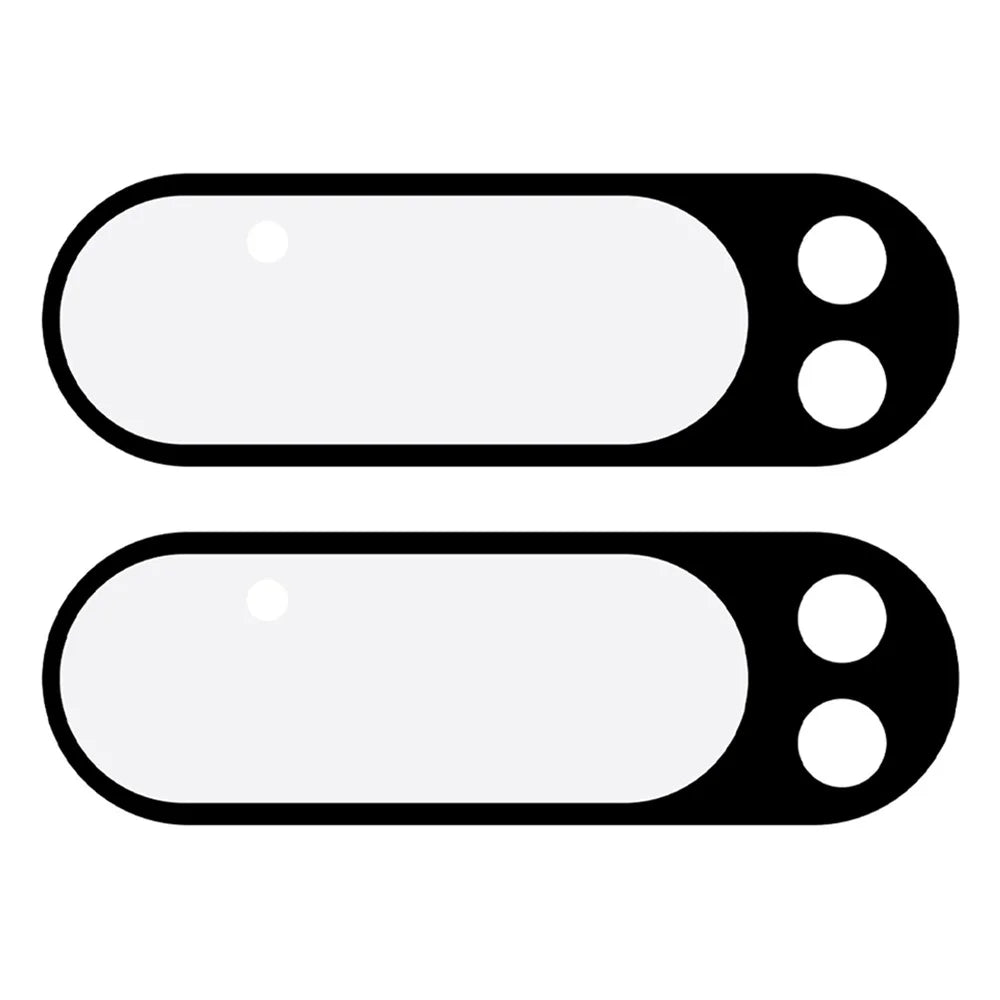 2Pcs for Google Pixel 9 Camera Lens Protector Silk Printing Tempered Glass Lens Film 3D Arc Edge - 2