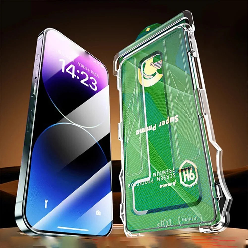 For iPhone 12 / 12 Pro Screen Protector Soft PET Matte Film with Easy Installation Tool - 2