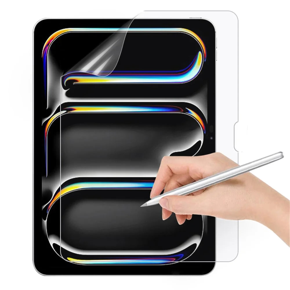 For iPad Pro 13 (2025) / 13 (2024) Paper-Like Screen Protector HD Clear Tablet PET Screen Film - 1